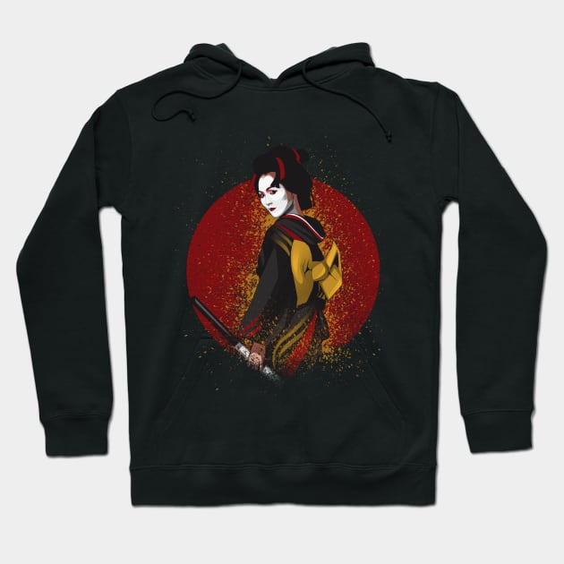 Geisha Blade Hoodie by siddick49